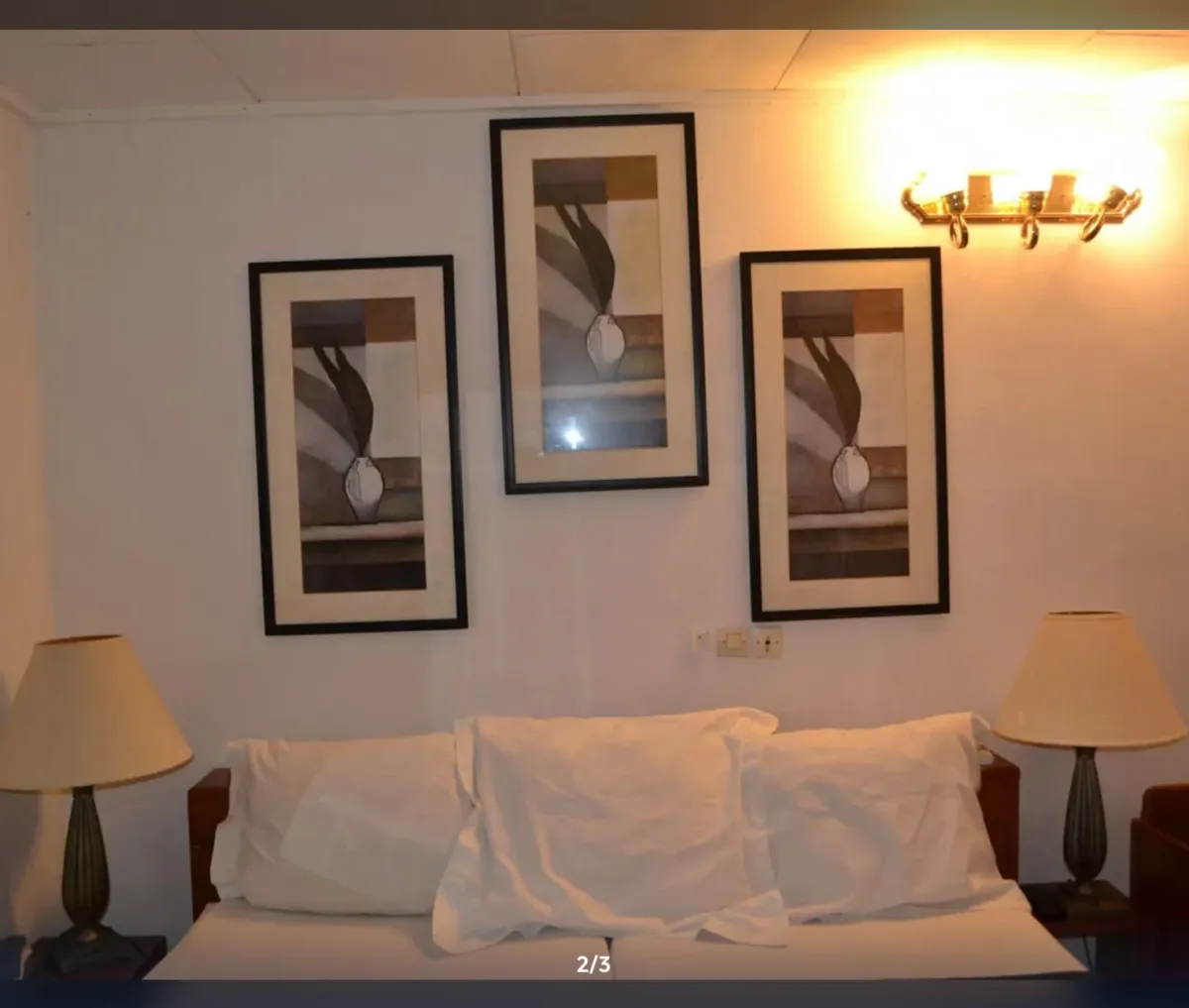 Chambre lits jumeaux standard